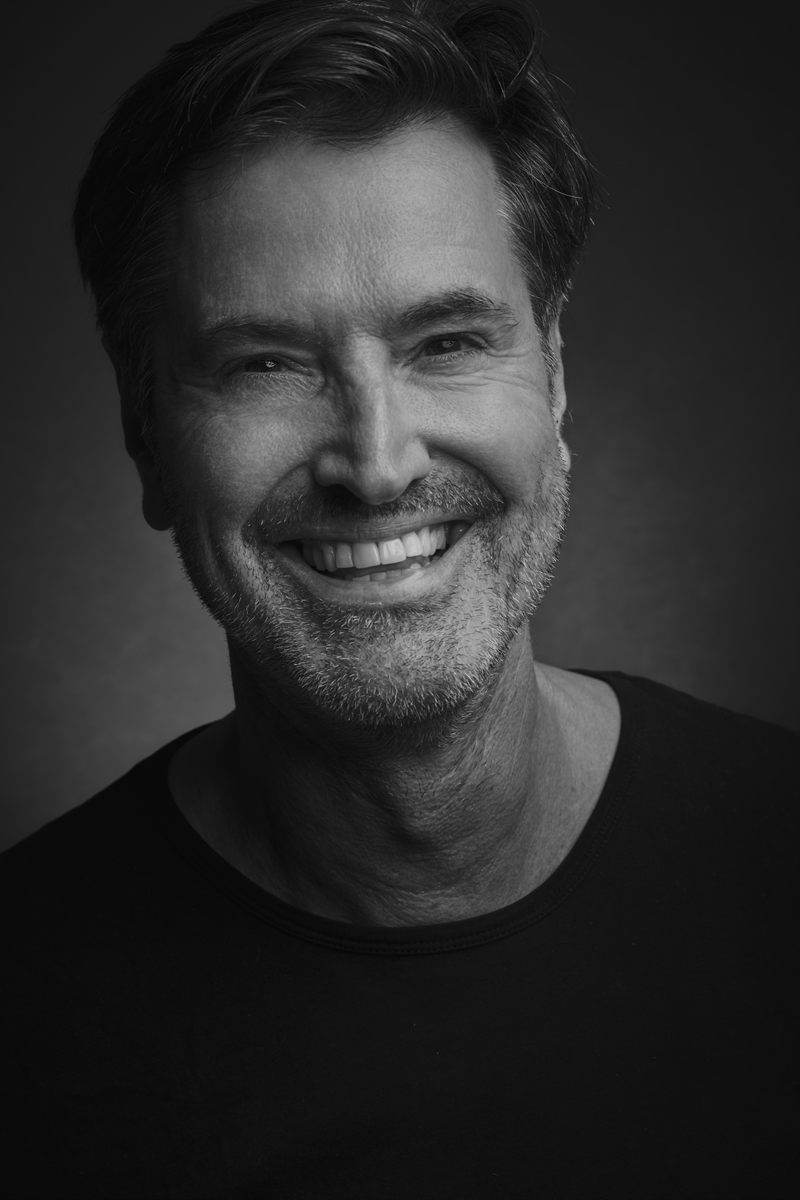 Zwart-witportret van Erick E